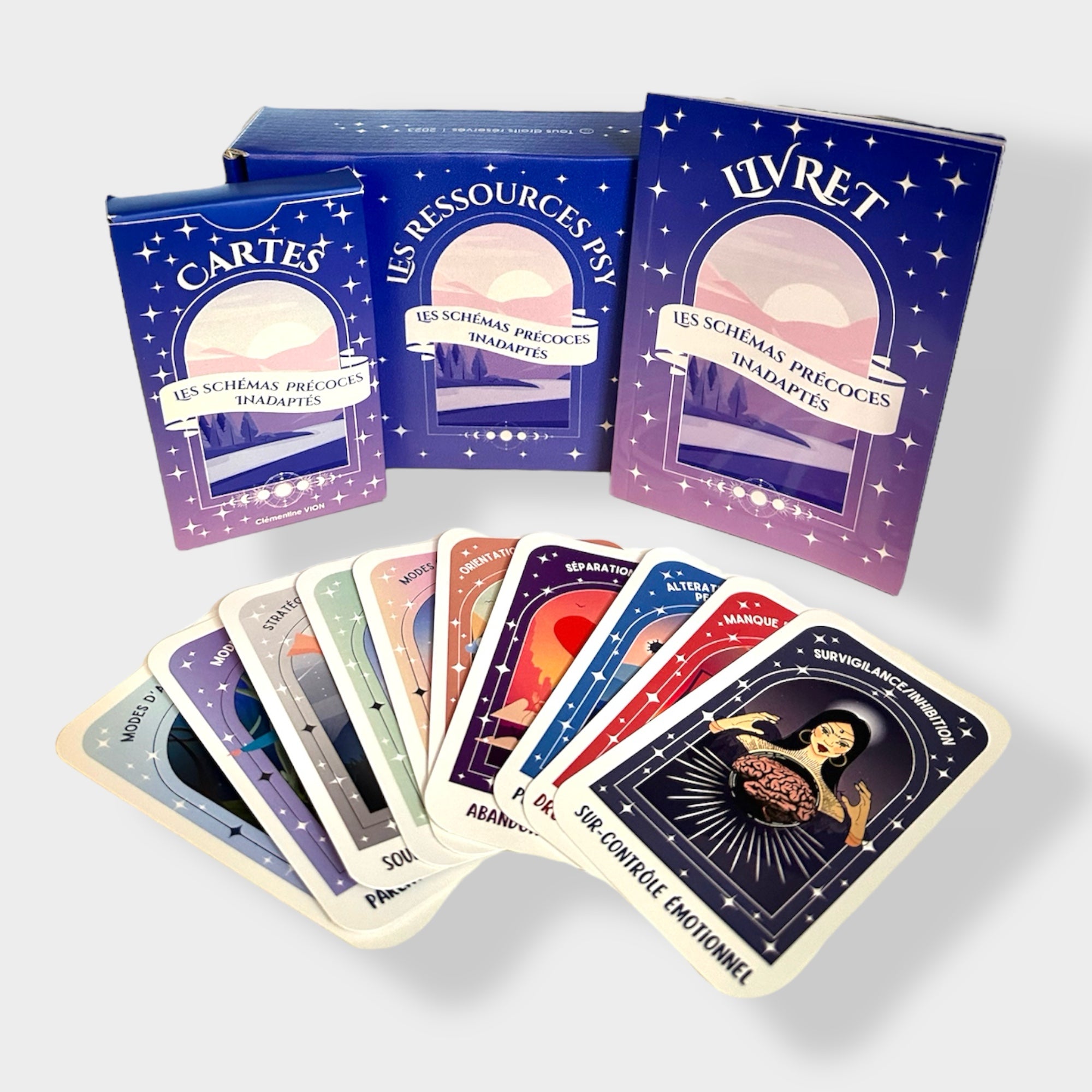 EMOTIFLEX – Jeu De Cartes Thérapeutique Pour Explorer Et Exprimer Ses émotions – 53 Cartes, Made In France