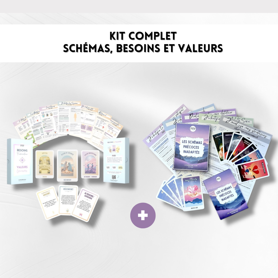 Kit complet Schémas, besoins et valeurs + extension