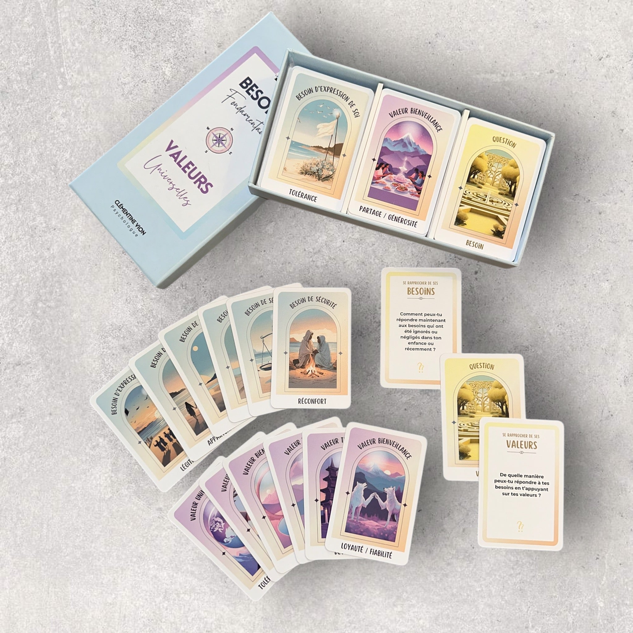 Kit complet Schémas, besoins et valeurs + extension