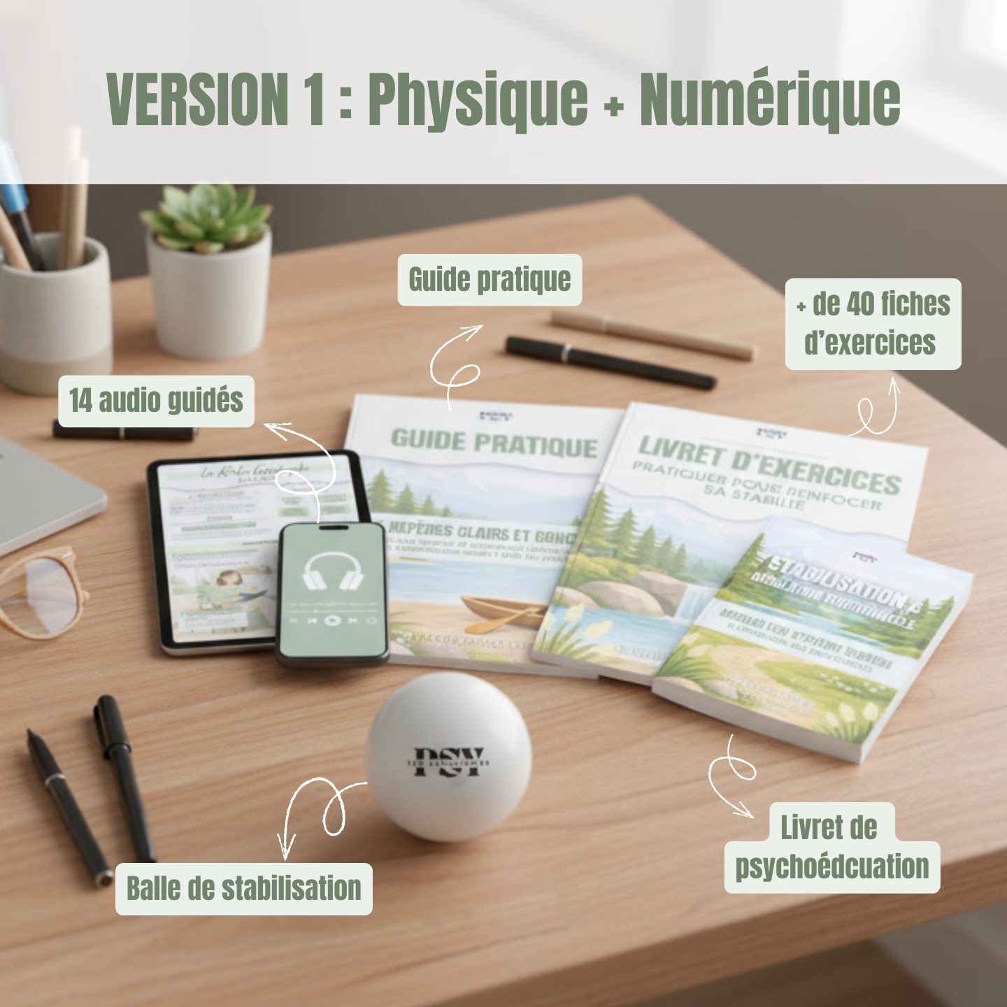 Kit de Stabilisation et de régulation émotionnelle